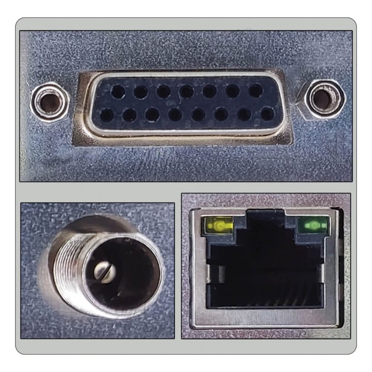 نمایه ای از بورت های ورودی ریدر AR60021
