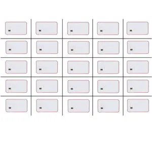 Mifare  5*5 1KB  fo8 Inlay ب